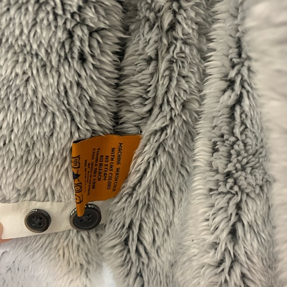 Tailor Vintage Plaid Flannel Shirt Jacket with Plush Sherpa Lining Size Small - Picture 11 of 11